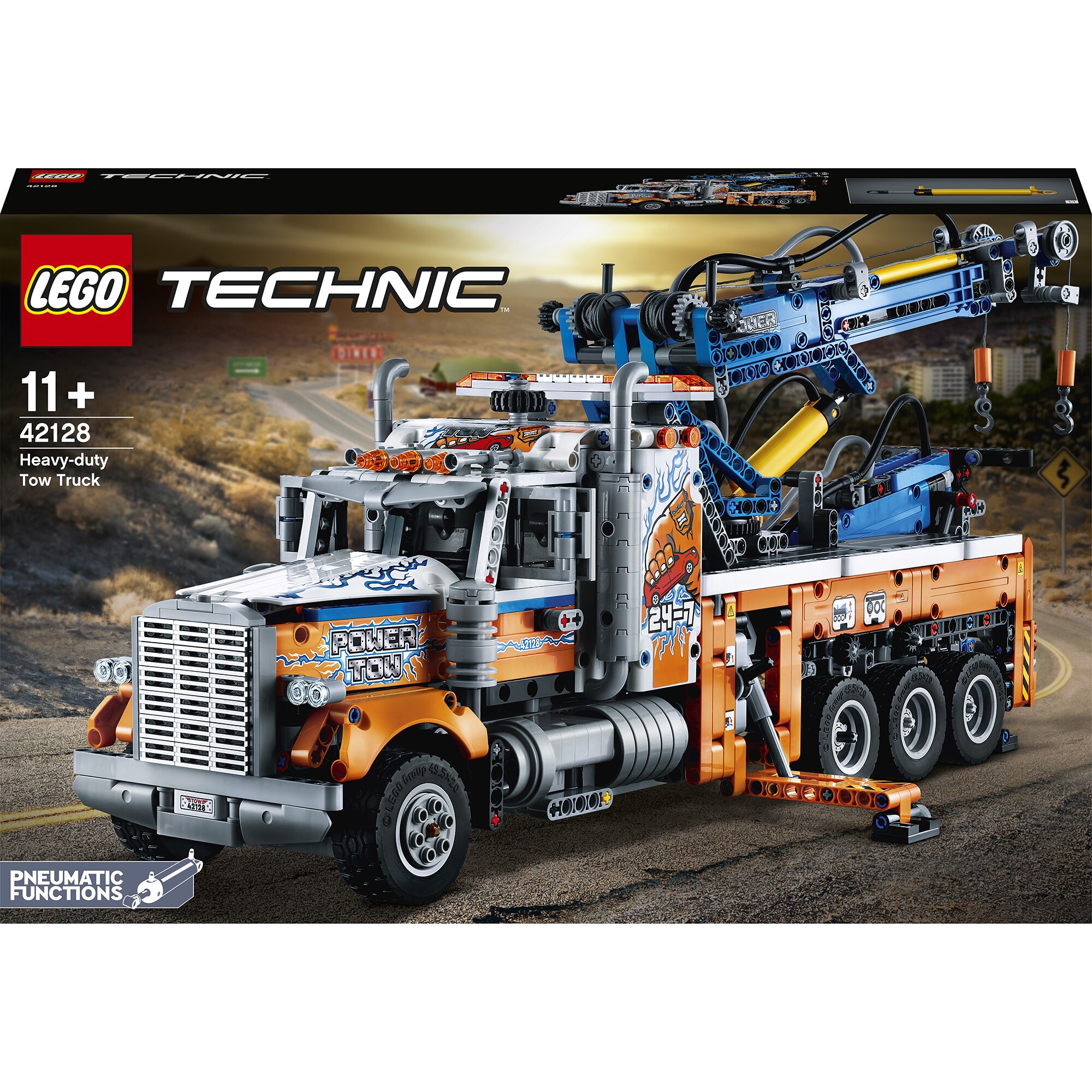 Fotografie LEGO Technic - Camion de remorcare de mare tonaj 42128, 2017 piese