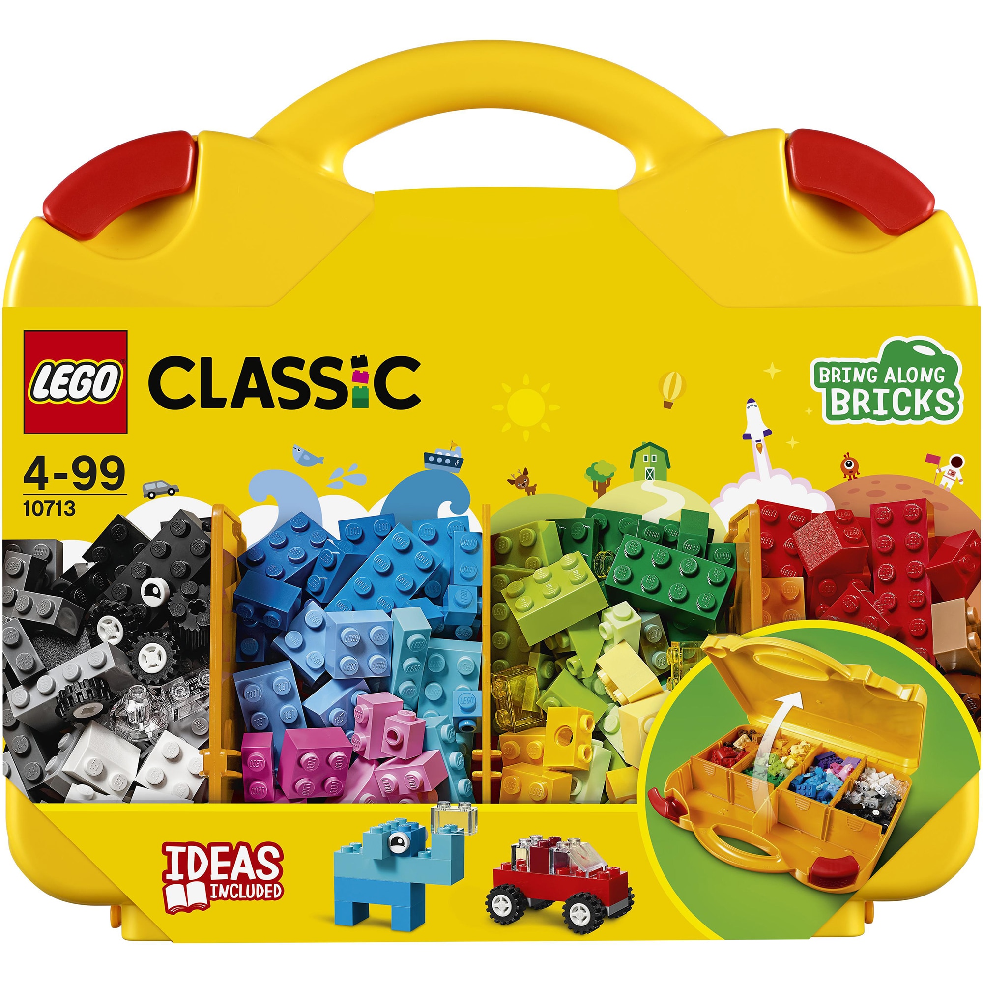 Fotografie LEGO® Classic - Valiza creativa 10713, 213 piese