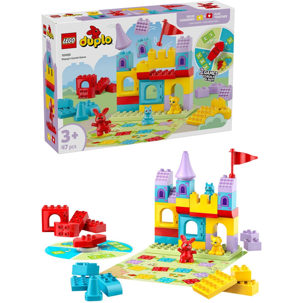 Fotografie LEGO® DUPLO® - Jocul de la castelul Saltaretei 10450, 47 piese