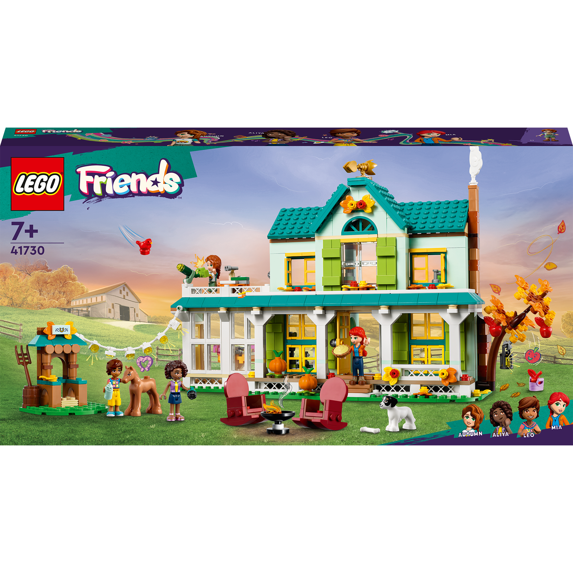 Fotografie LEGO® Friends - Casa lui Autumn 41730, 853 piese
