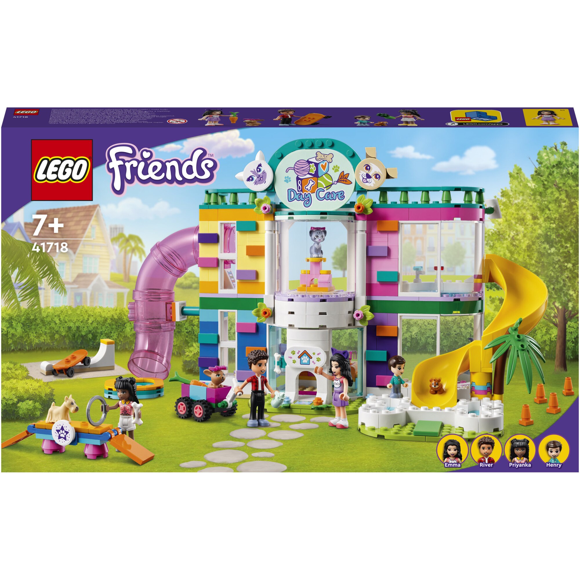 Fotografie LEGO® Friends - Gradinita animalutelor 41718, 593 piese