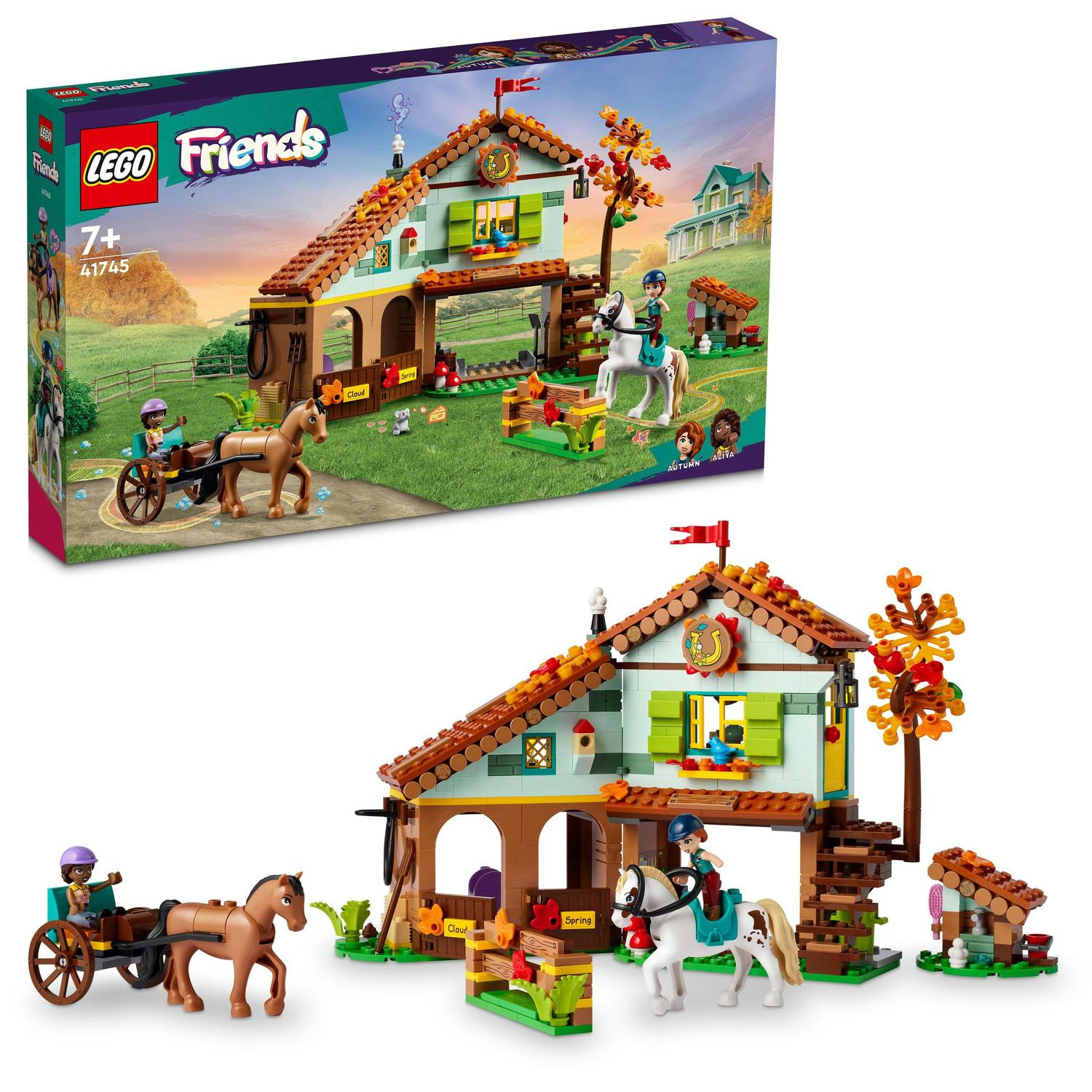 Fotografie LEGO® Friends - Grajdul pentru cai al lui Autumn 41745, 545 piese