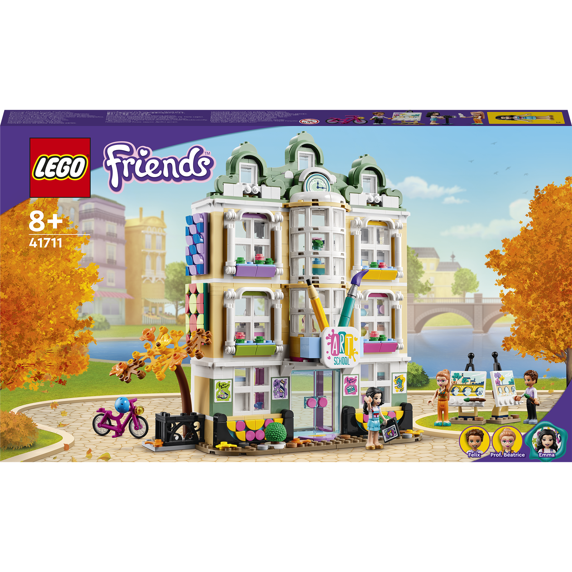 Fotografie LEGO® Friends - Scoala de arte a Emmei 41711, 844 piese