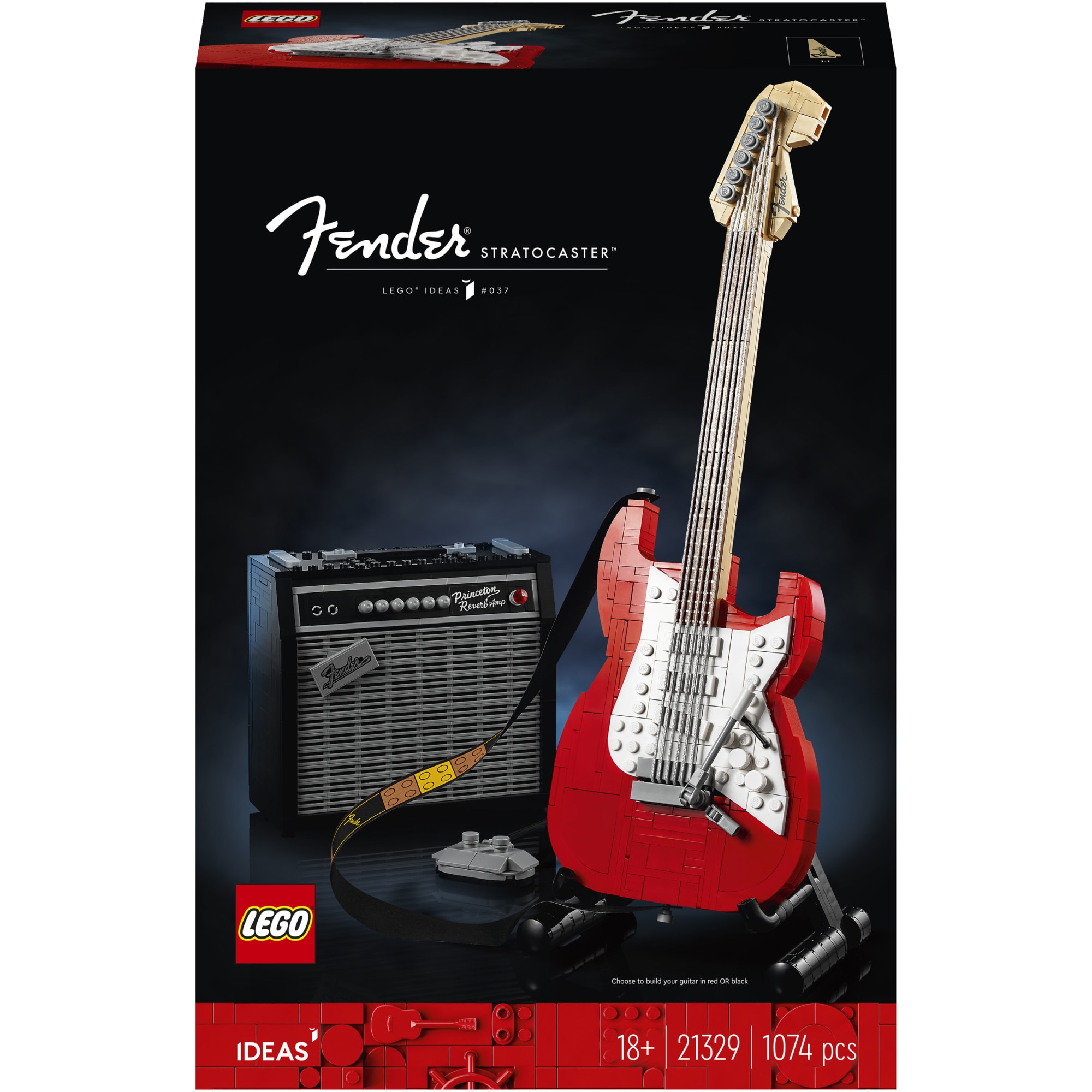 Fotografie LEGO® Ideas - Fender® Stratocaster™ 21329, 1074 piese