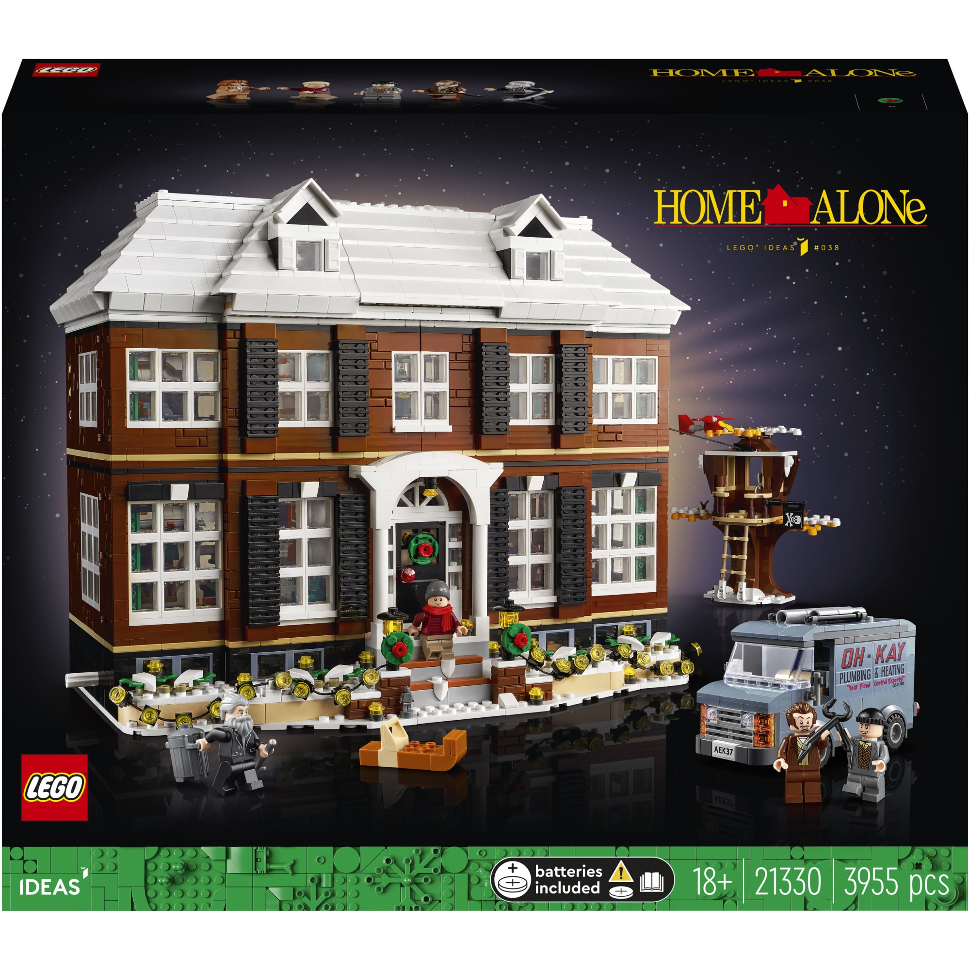 Fotografie LEGO® Ideas - Singur acasa 21330, 3955 piese
