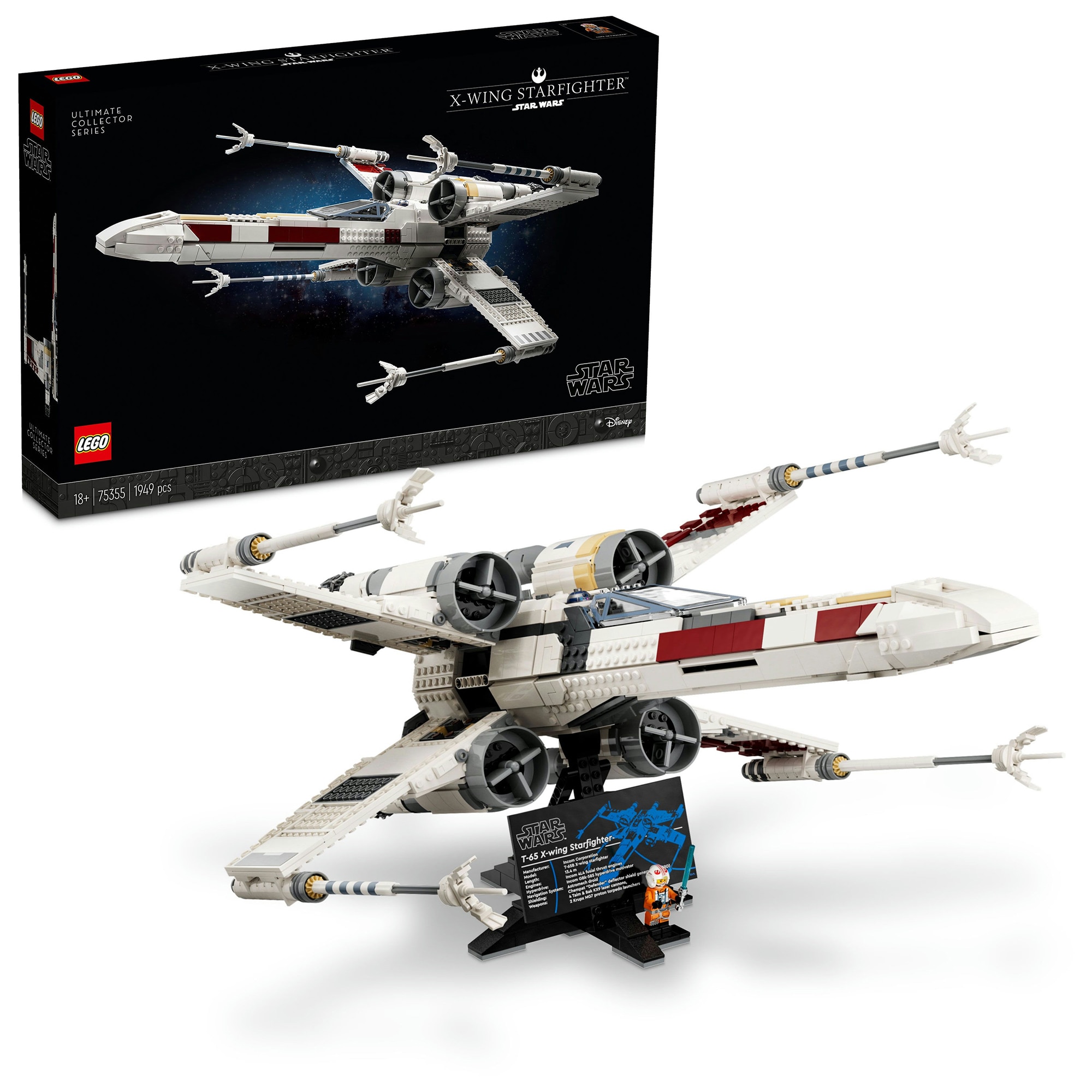 Fotografie LEGO® Star Wars - X-Wing Starfighter™ 75355, 1949 piese