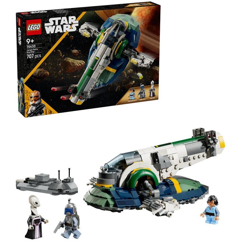 Fotografie LEGO® Star Wars ™ - Nava stelara a lui Jango Fett 75433, 707 piese