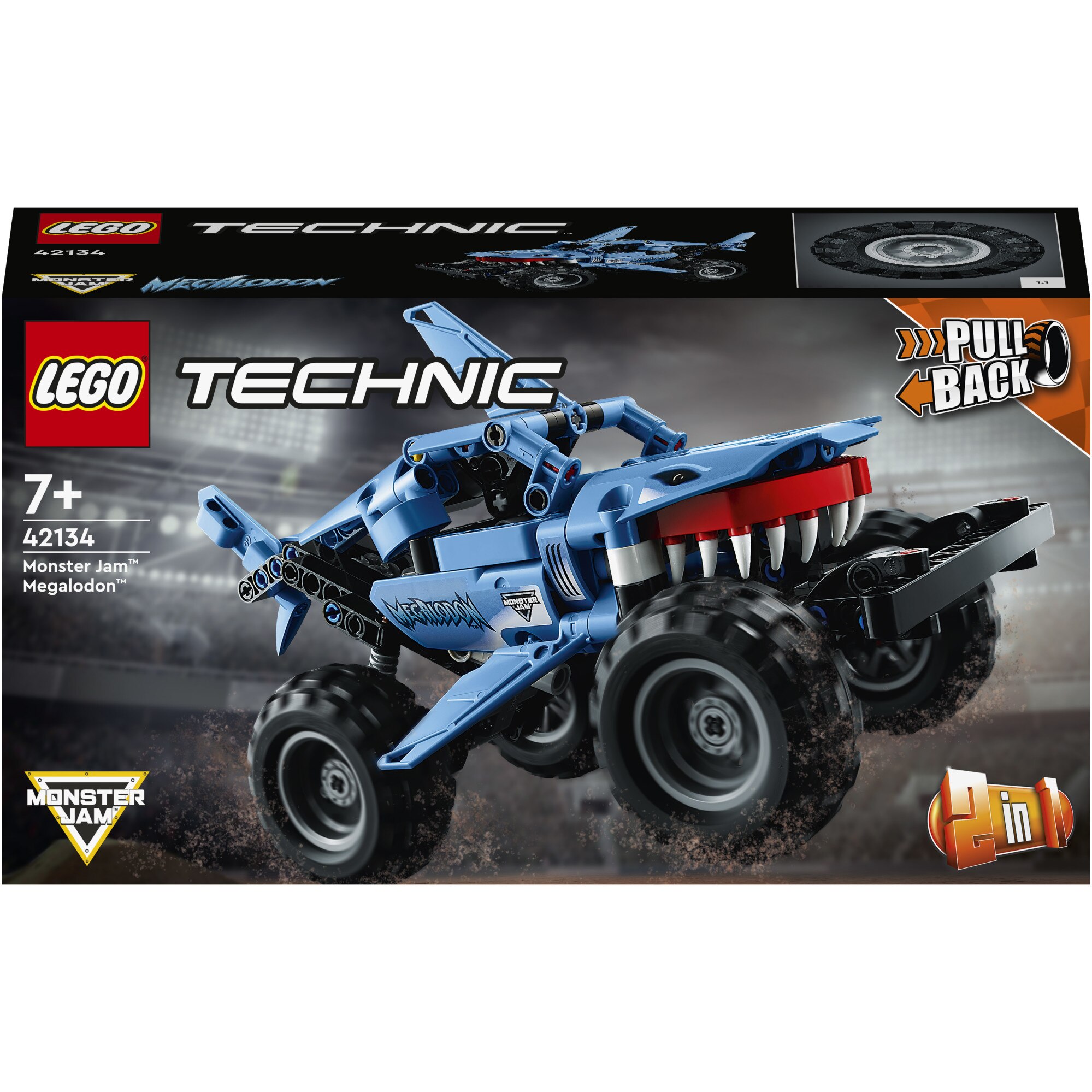 Fotografie LEGO® Technic - Monster Jam™ Megalodon™ 42134, 260 piese