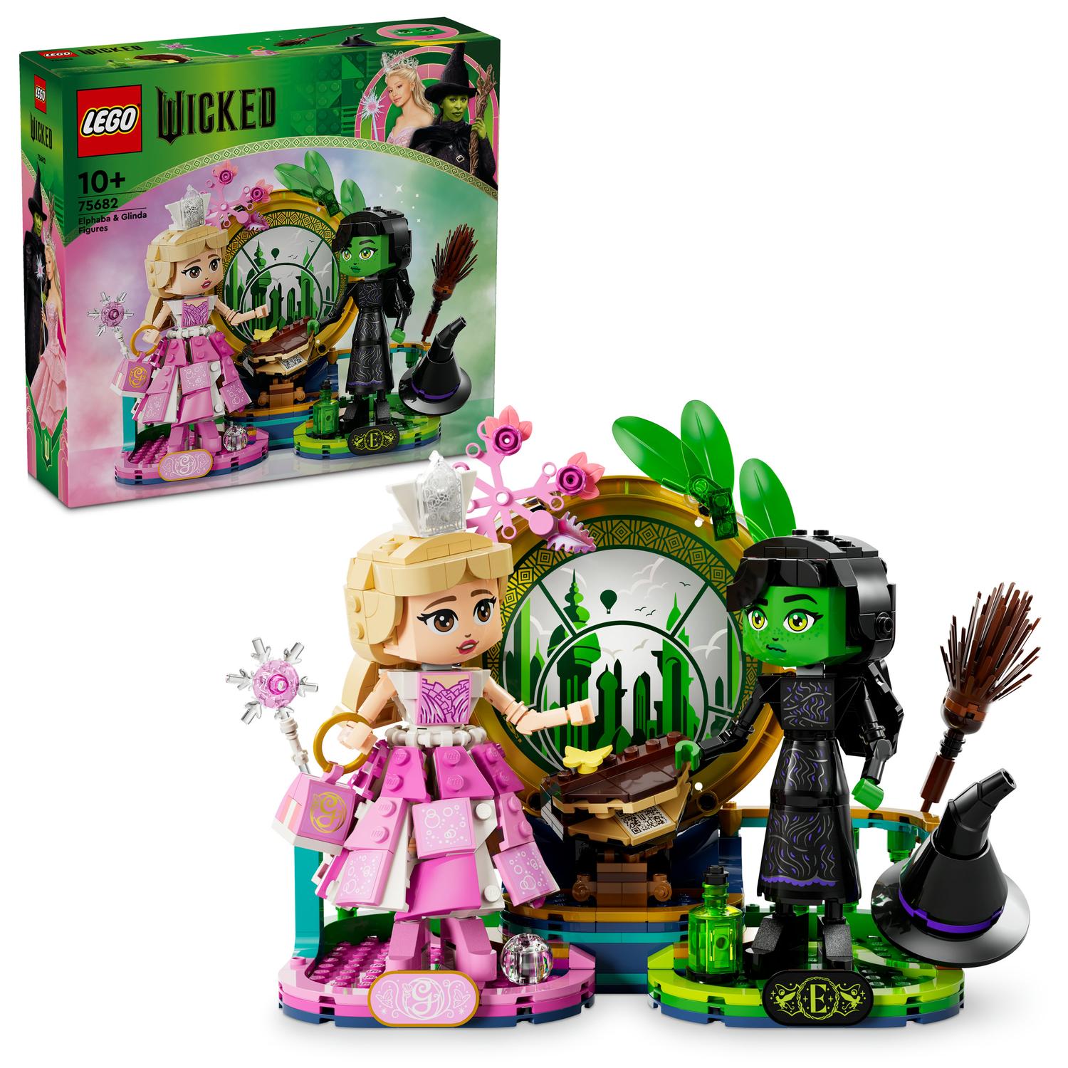 Fotografie LEGO® Wicked - Figurinele Elphaba si Glinda 75682, 558 piese
