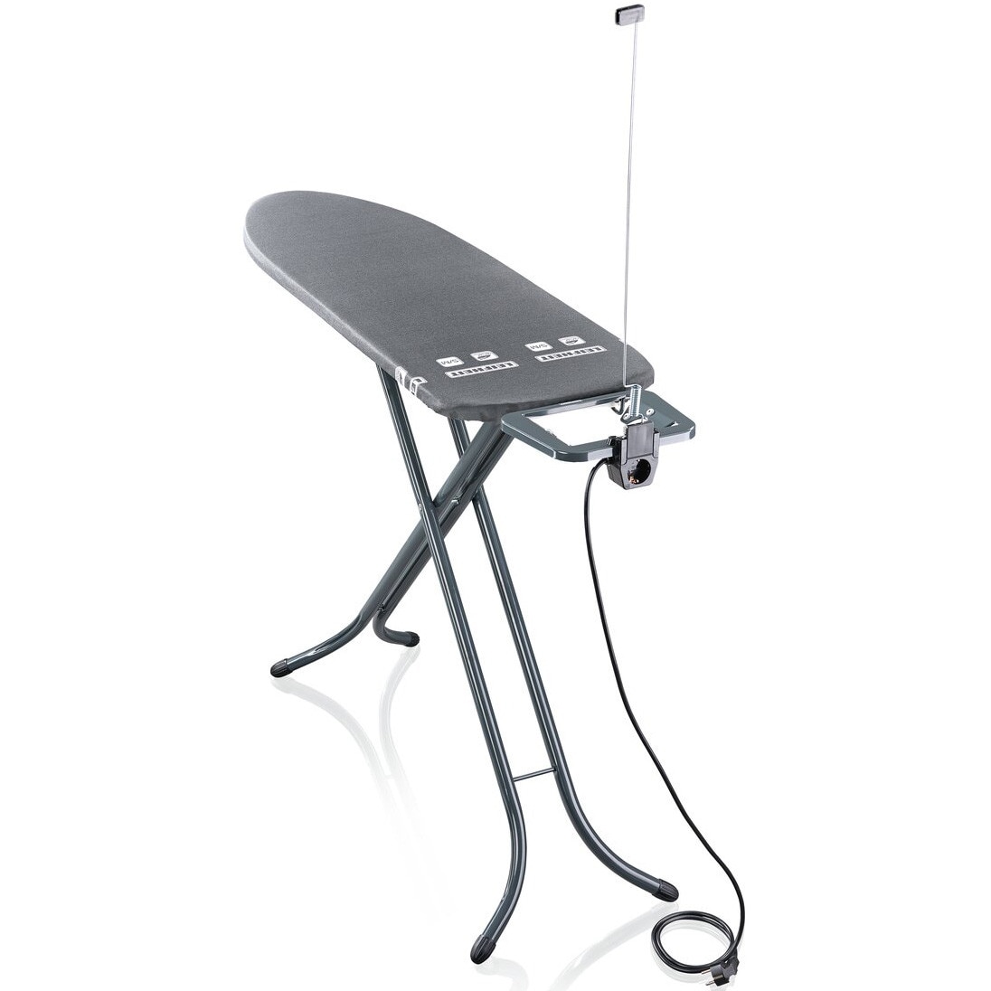 Fotografie Masa de calcat Leifheit Air Board M Black Plus VDE, 153 x 40 cm