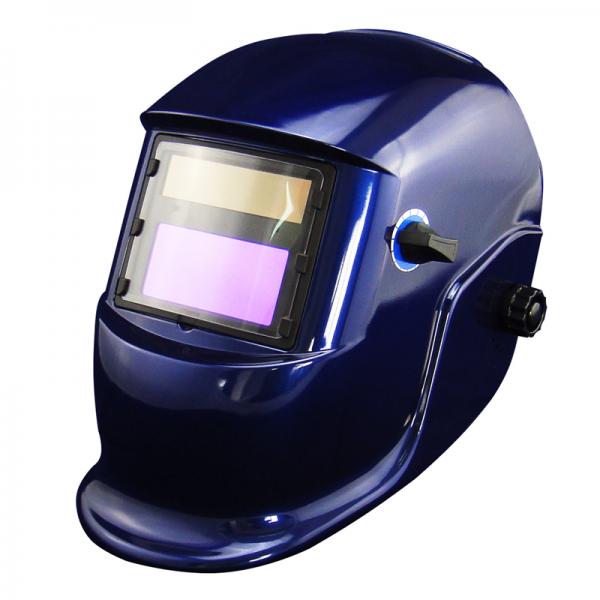 Fotografie Masca de sudura Intensiv BLUE 9-13, 2 senzori, 92x42 mm, display cristale lichide, incarcare solara + baterie