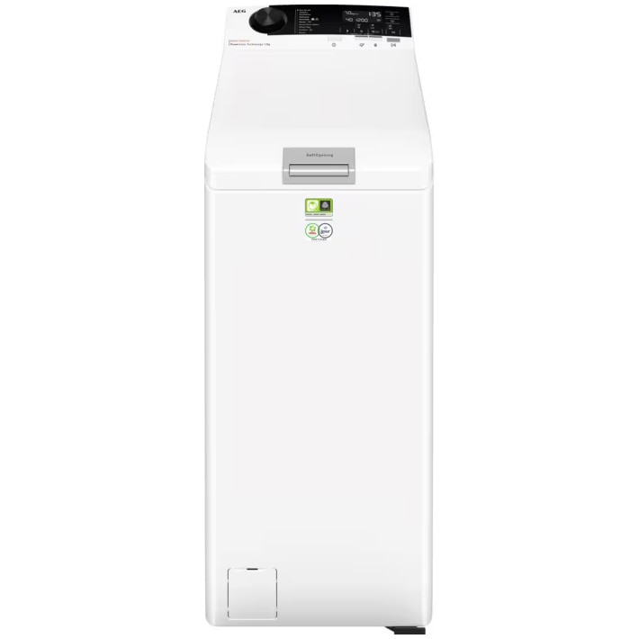 Fotografie Masina de spalat rufe cu incarcare verticala AEG LTR8E373E, 7 kg, 1300 rpm, Clasa A, Tehnologie Okomix + ProSteam + ProSense, motor Inverter, Rapid 20 min, Alb
