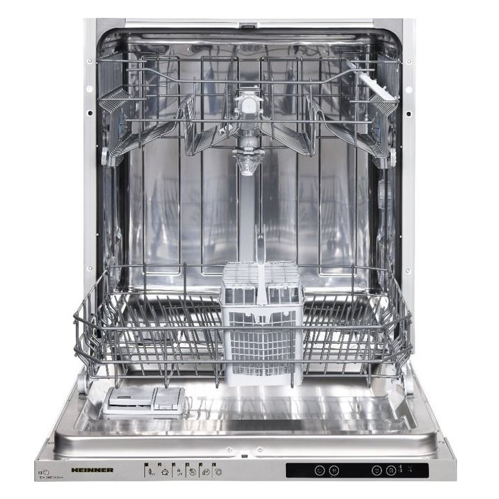 Fotografie Masina de spalat vase incorporabila Heinner HDW-BI6613AID+++, 13 seturi, 6 programe, Display LED, Aquastop, Clasa D, 60 cm