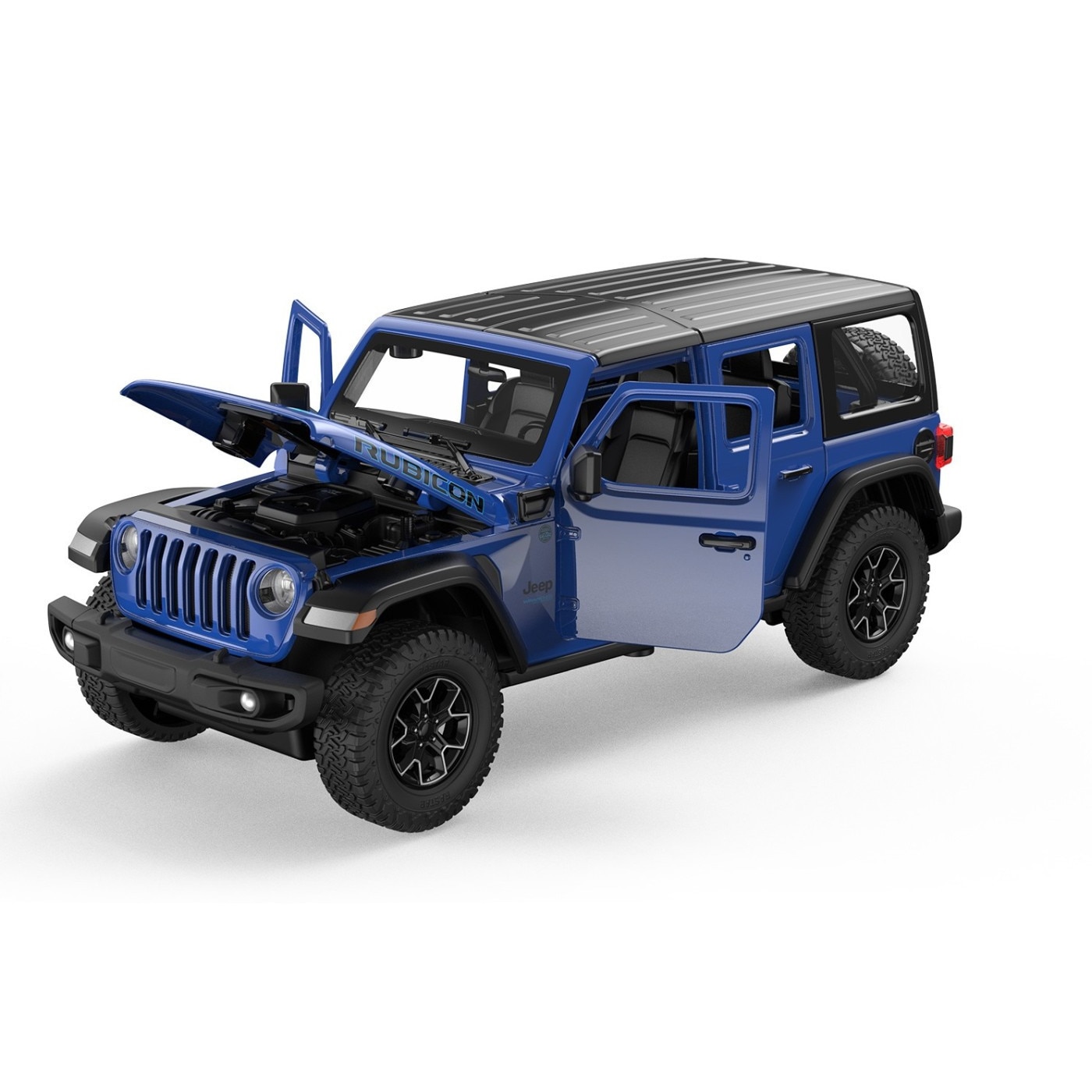 Fotografie Masinuta diecast Rastar - Jeep Wrangler Rubicon 4XE, 1:24