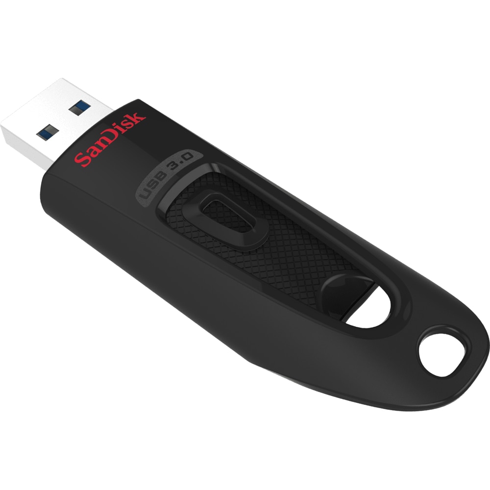 Fotografie Memorie USB SanDisk Ultra, 128GB, USB 3.0, Negru