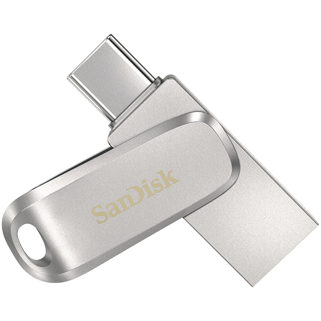 Fotografie Memorie USB Sandisk Ultra® Luxe Dual Drive 128GB, USB 3.1/USB Type-C, Metal