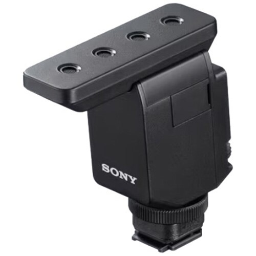 Fotografie Microfon Sony ECM-B10, tip Shotgun, Compact, Wireless, Omnidirectional, Patina MI Shoe, Negru