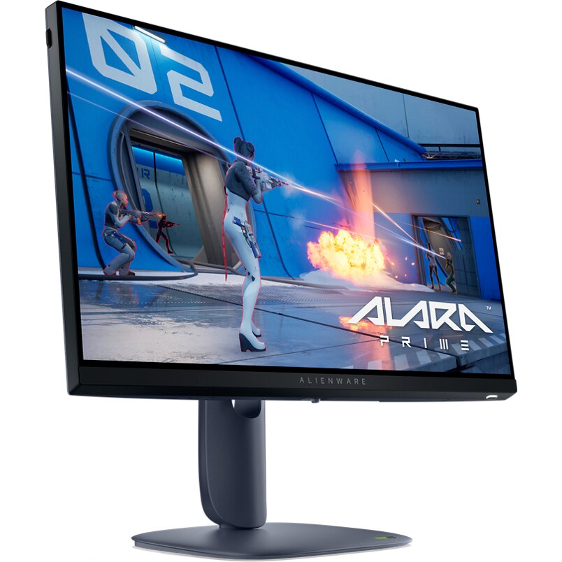 Fotografie Monitor Gaming LED IPS Alienware AW2525HM 24.5", Full HD (1920x1080), 320Hz, 0.5ms, AMD FreeSync™ Premium, NVIDIA G-SYNC™ Compatible, Hub USB, HDMI , DisplayPort, Pivot, VESA, negru
