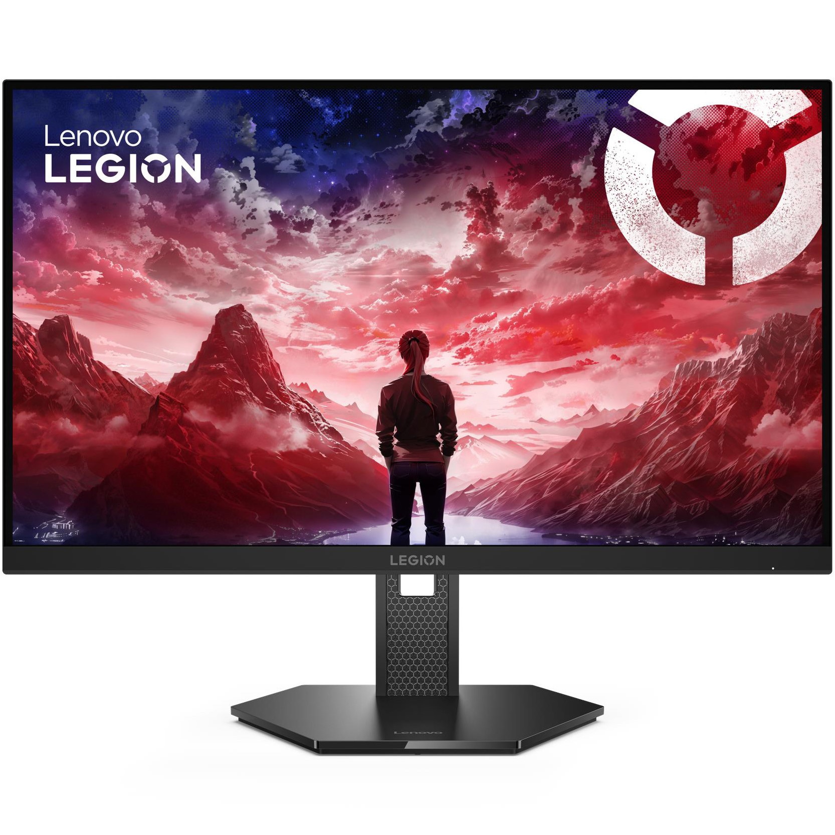 Fotografie Monitor Gaming Lenovo Legion 27U-10, 27", UHD (3840×2160), IPS, Dual Mode 4K 160Hz / FHD 320Hz, 0.5ms MPRT, HDR10, NVIDIA G-SYNC Compatible, AMD FreeSync™ Premium, Adaptive Sync, HDMI 2.1, DP 1.4, Pivot, Height Adjust, Swivel, Tilt, VESA 100x100mm, Black