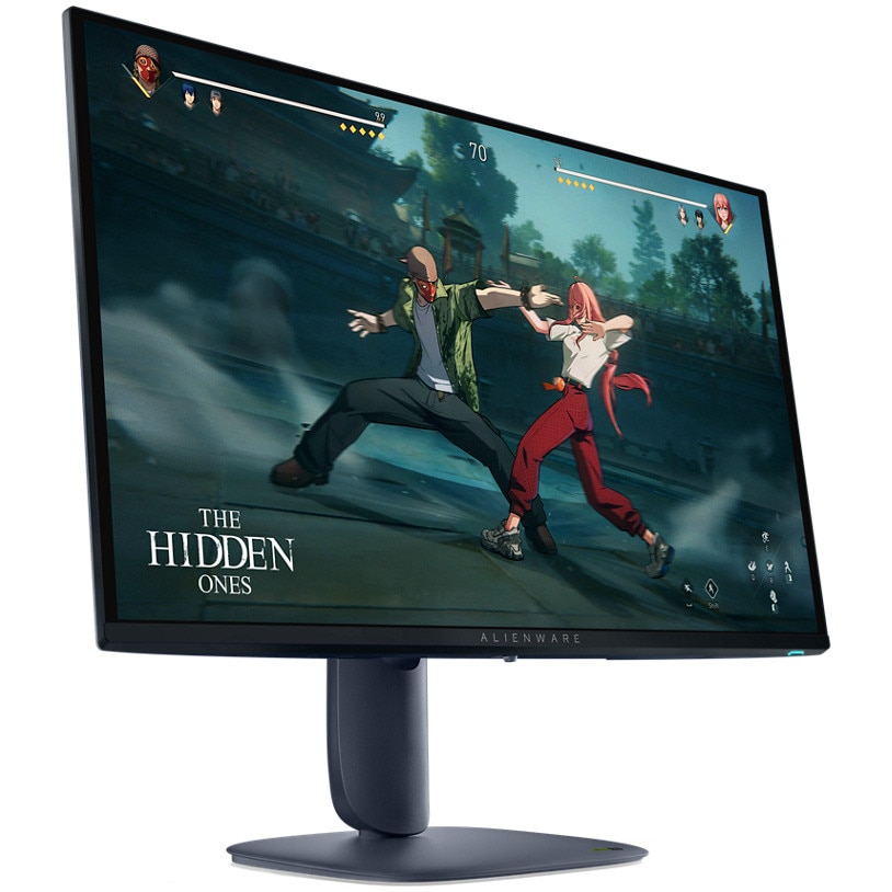 Fotografie Monitor Gaming QD-OLED Alienware AW2725D 27", QHD (2560x1440), 280Hz, 0.03ms, AMD FreeSync™ Premium Pro, NVIDIA G-SYNC™ Compatible, DisplayHDR True Black 400, Hub USB, HDMI , DisplayPort, Pivot, VESA, negru