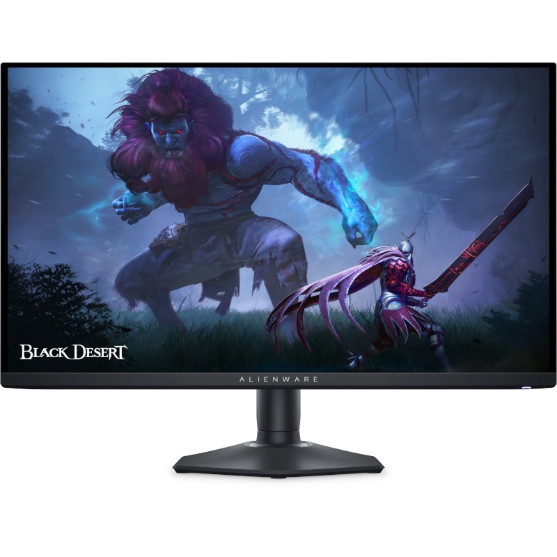 Fotografie Monitor Gaming QD-OLED Alienware AW2725DF 26.7", QHD (2560x1440), 360Hz, 0.03ms, AMD FreeSync™ Premium Pro, HDR TrueBlack 400, USB Type-C, Hub USB, HDMI, 2x Display Port, Pivot, VESA, negru