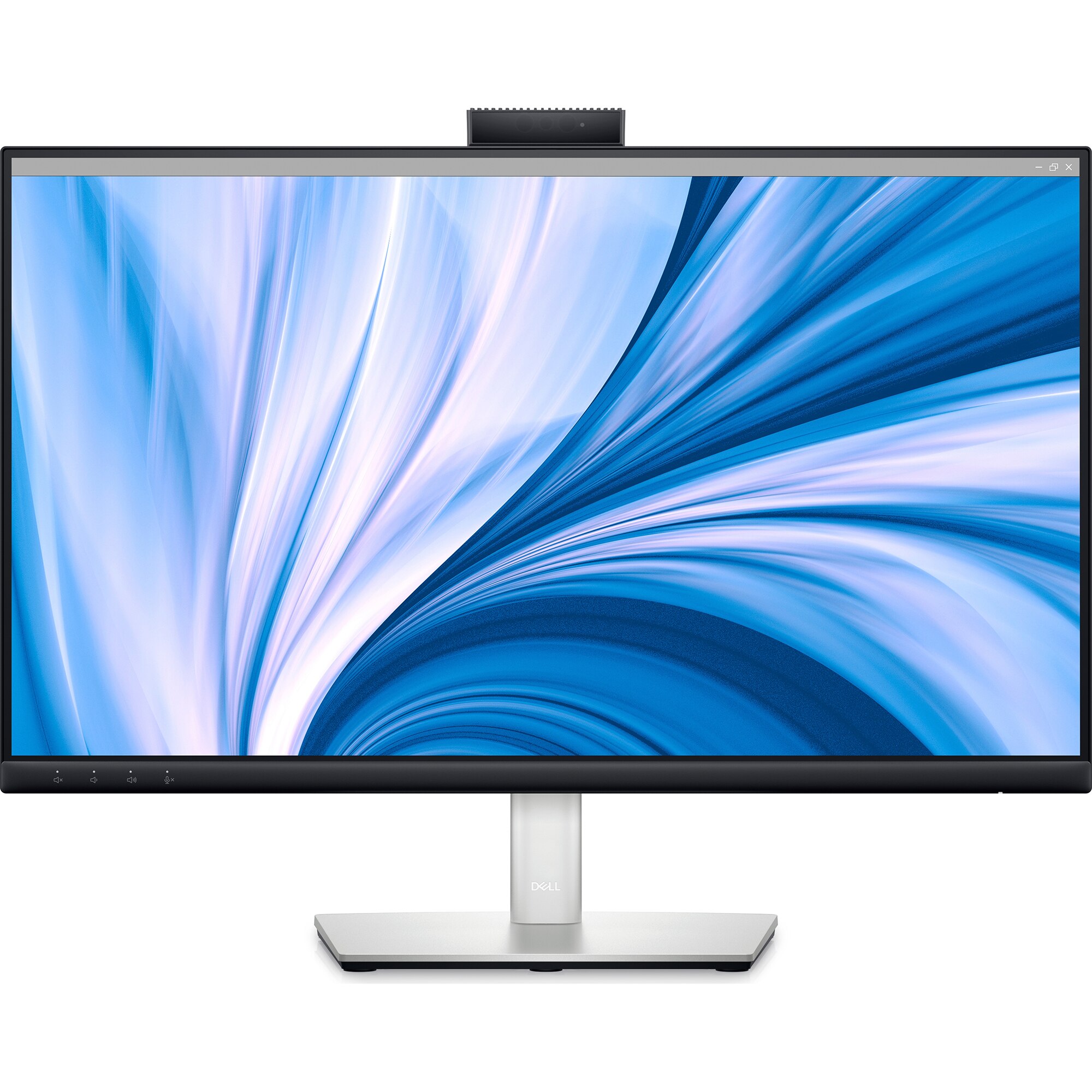 Fotografie Monitor LED IPS Dell 23.8", Full HD, DisplayPort, Webcam, C2423H