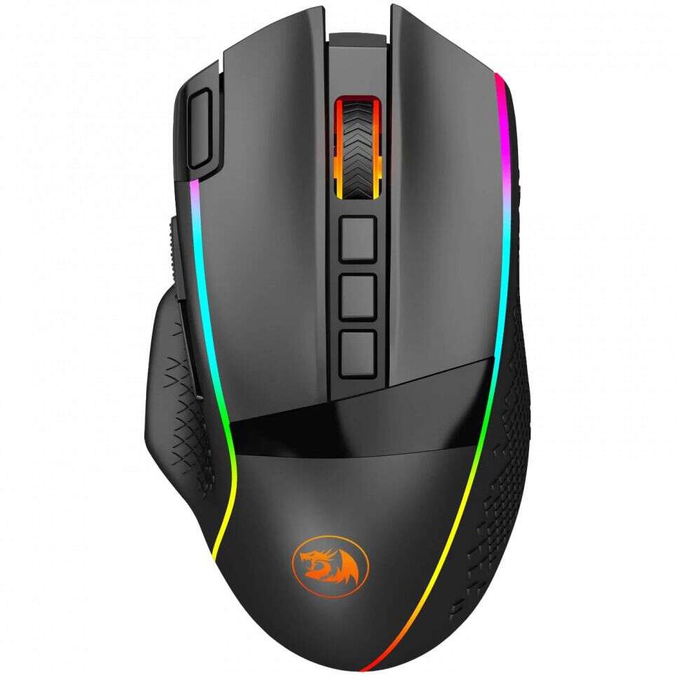 Fotografie Mouse gaming wired/wireless Redragon Enlightment RGB, 19000 DPI