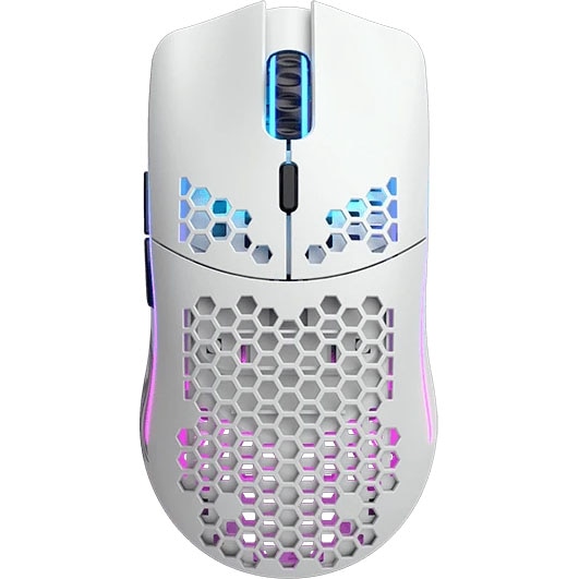 Fotografie Mouse gaming wireless Glorious Model O, Ultrausor 69g, Alb