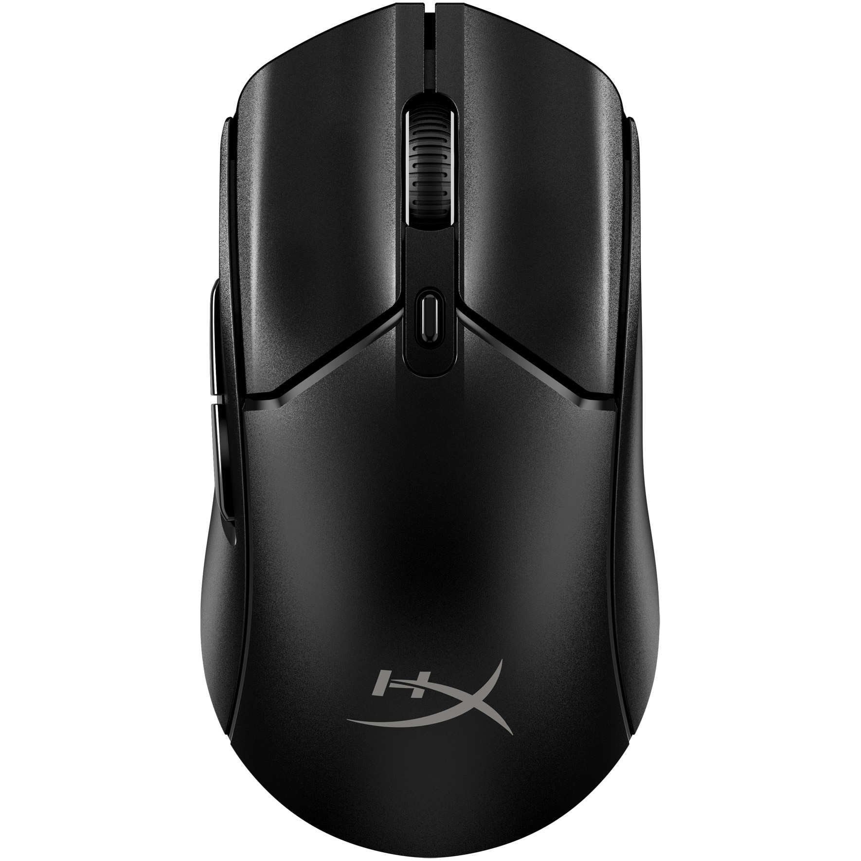 Fotografie Mouse gaming wireless HyperX Pulsefire Haste 2 Core, 12000 DPI, ultrausor (70 g), 2,4GHz/Bluetooth 5.2, autonomie pana la 100 de ore, 6 butoane, software NGENUITY, PTFE skates, negru