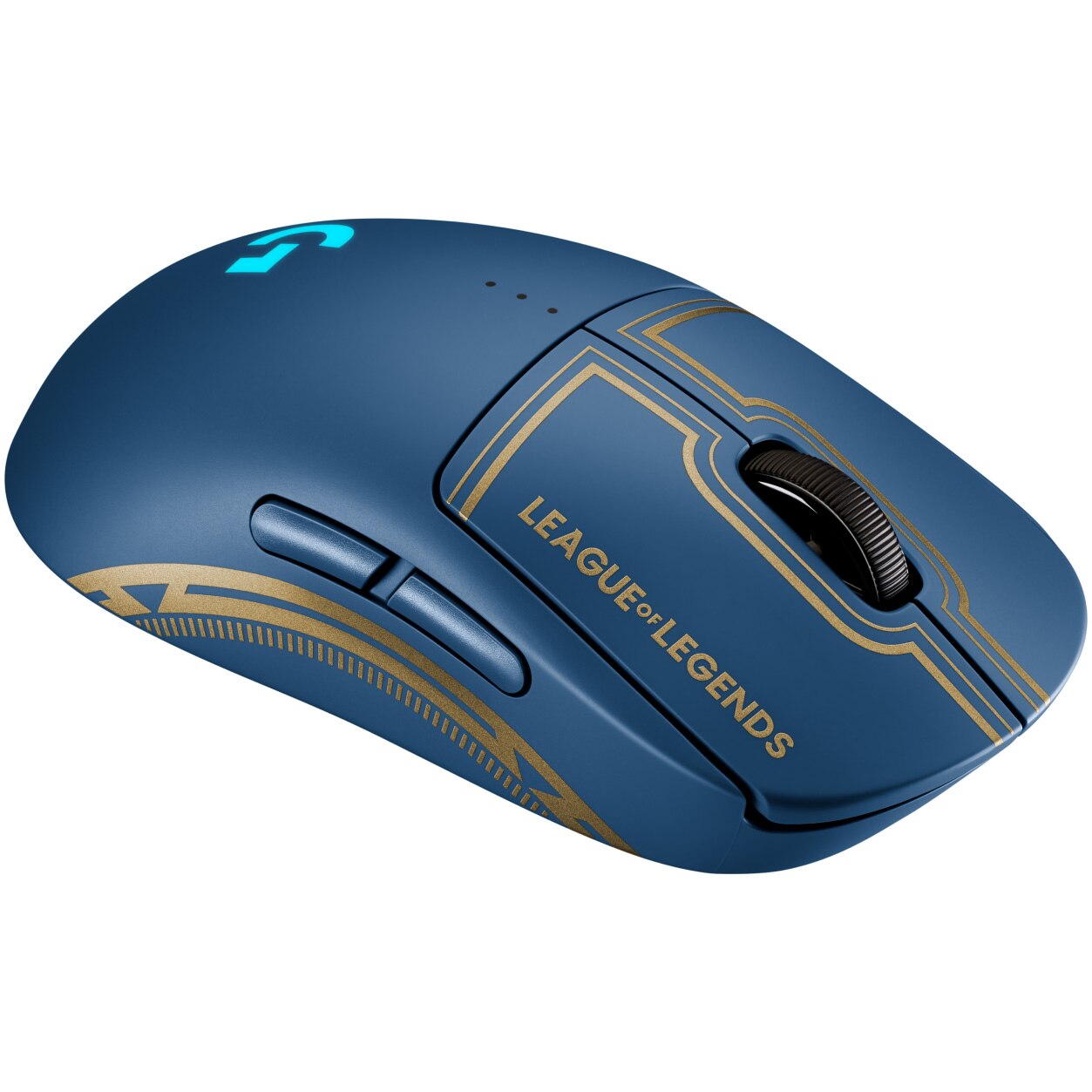 Fotografie Mouse gaming wireless Logitech G Pro LightSpeed League of Legends, Senzor Hero 25K DPI, Albastru