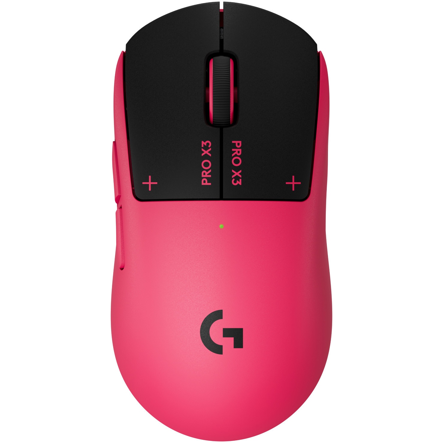 Fotografie Mouse gaming wireless Logitech PRO X3 Superstrike, 48000 DPI, Magenta