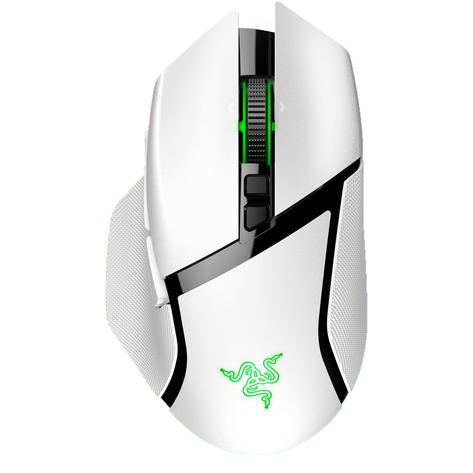 Fotografie Mouse gaming wireless Razer Basilisk V3 PRO, 30k DPI, USB, alb