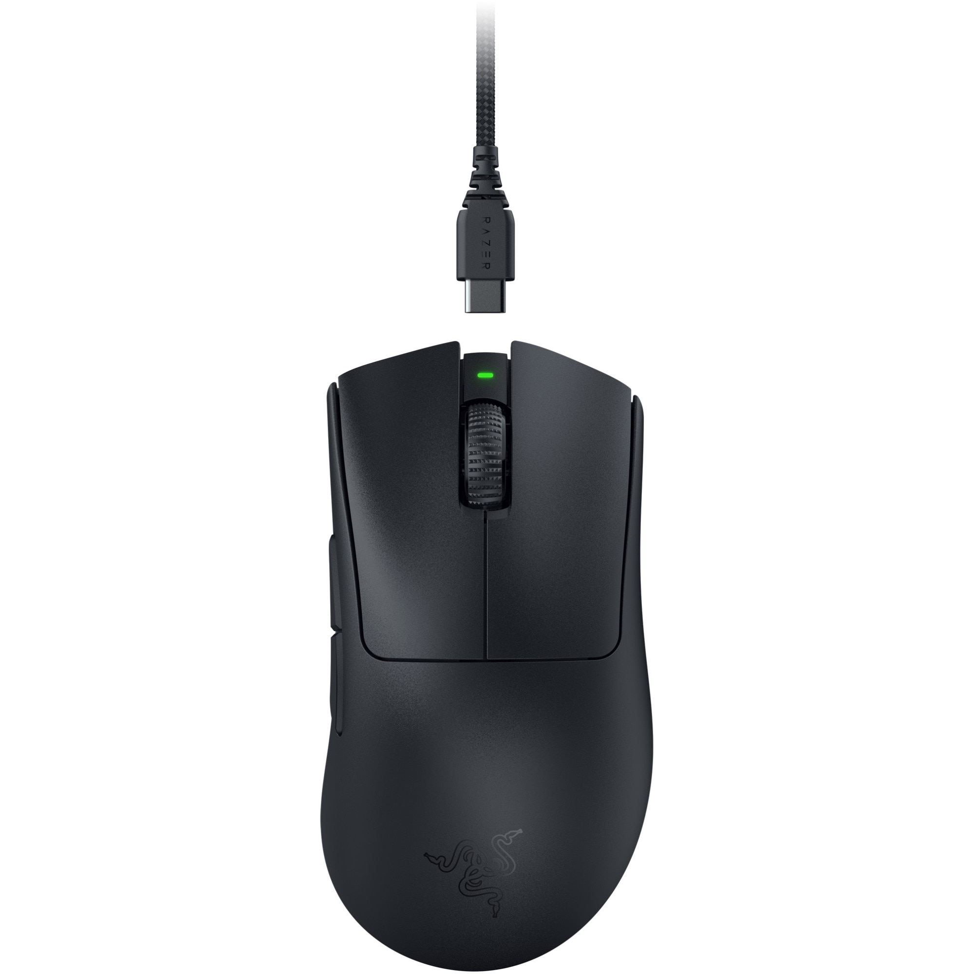 Fotografie Mouse gaming wireless Razer DeathAdder V3 Pro, USB, 30k DPI, negru
