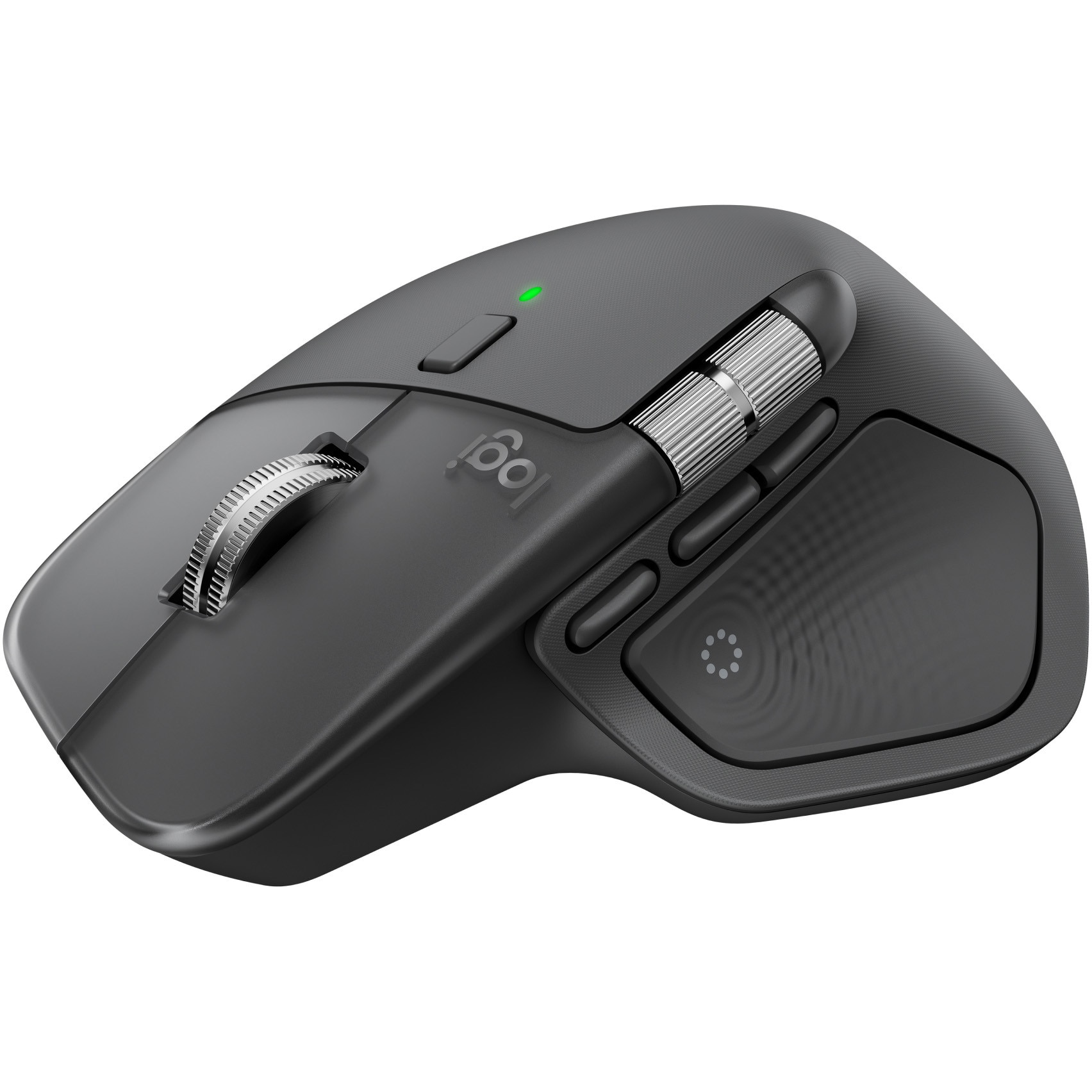 Fotografie Mouse Wireless Logitech MX Master 4, Silent, USB, 8000 dpi, BT, Graphite