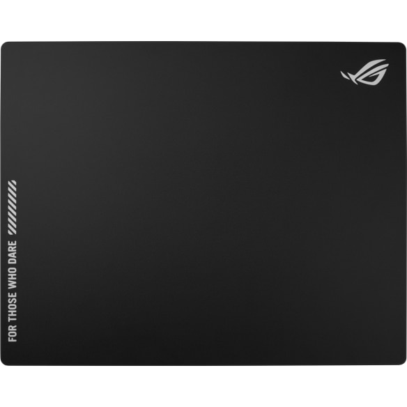Fotografie Mousepad Gaming ASUS ROG MOONSTONE ACE L, Sticla securizata, 50 x 40 cm, Negru