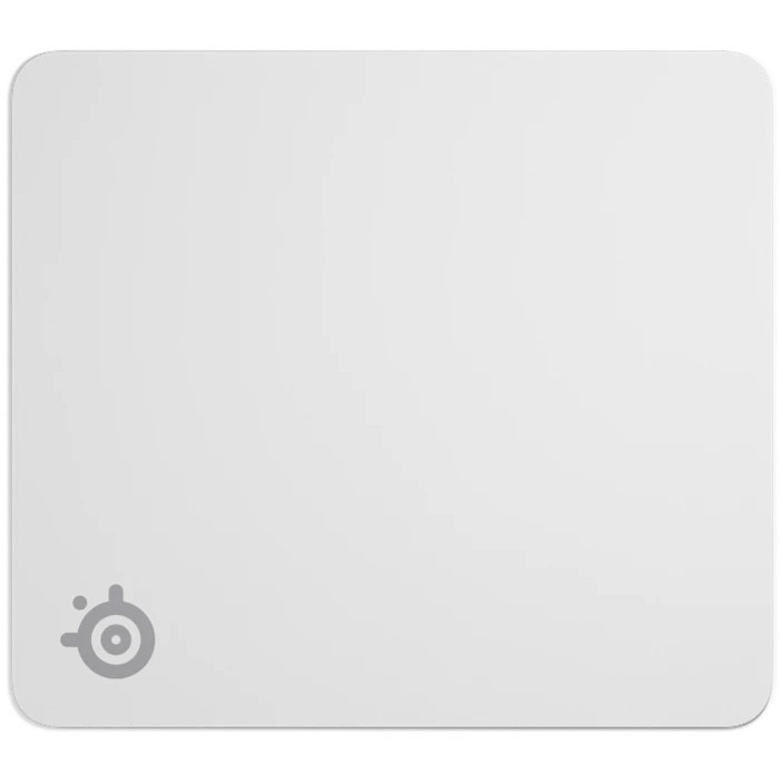 Fotografie Mousepad Gaming SteelSeries QcK Large, 450x400 mm, alb