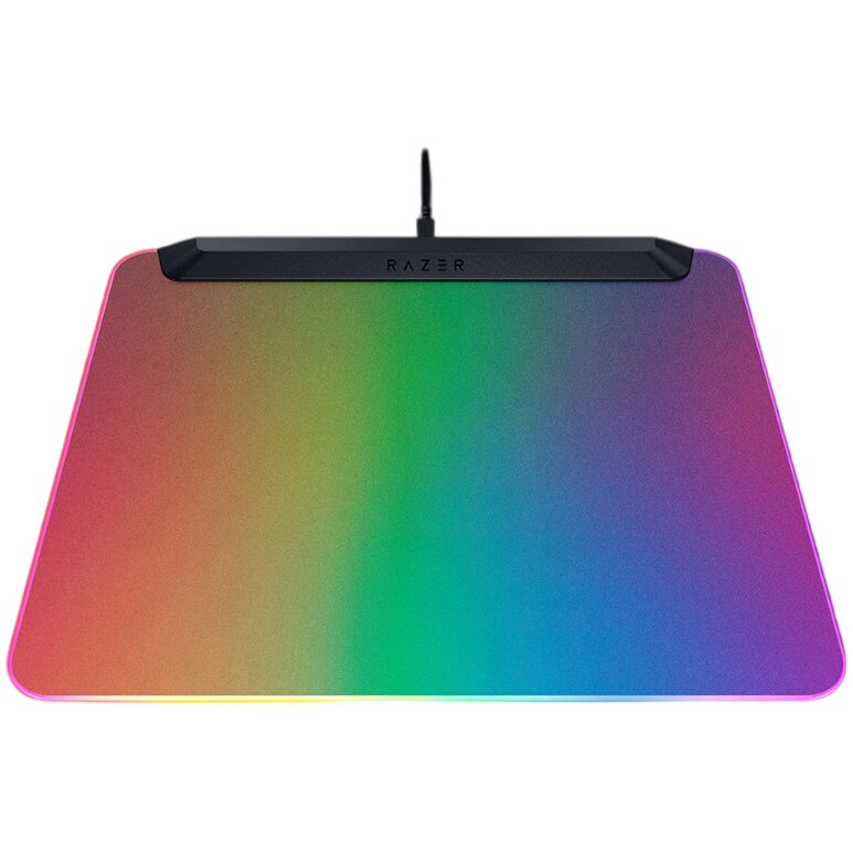 Fotografie Mousepad Razer Firefly V2 Pro, iluminat complet RGB, dimensiuni 278 x 360mm, Negru
