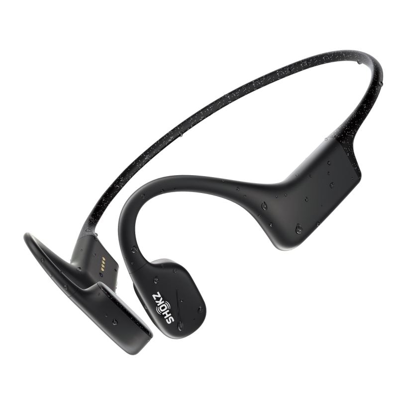 Fotografie MP3 player, Shokz, OpenSwim, cu conductie osoasa, Pentru inot, Negru