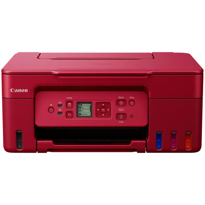 Fotografie Multifunctional inkjet color CISS Canon PIXMA G3470 Red, A4