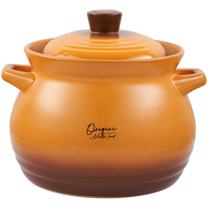 Fotografie Oala ceramica cu capac Cooking by Heinner - Origini Chef Nicolai Tand, 17 x 18 cm, 4.5 L