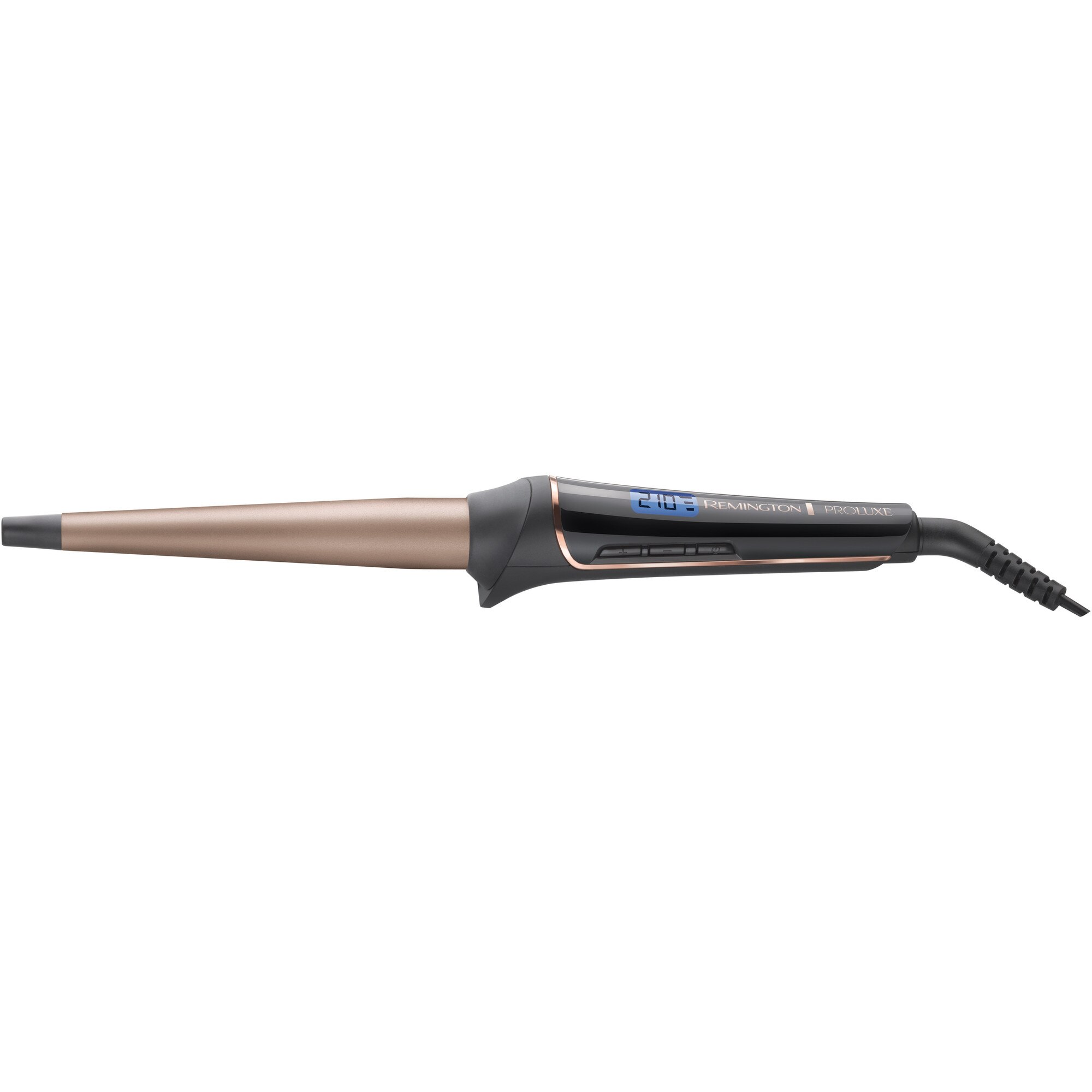 Fotografie Ondulator Conic Remington Proluxe Midnight Edition CI91W1B, 10 setari de temperatura, intre 120°C-210°C, 13-25 mm