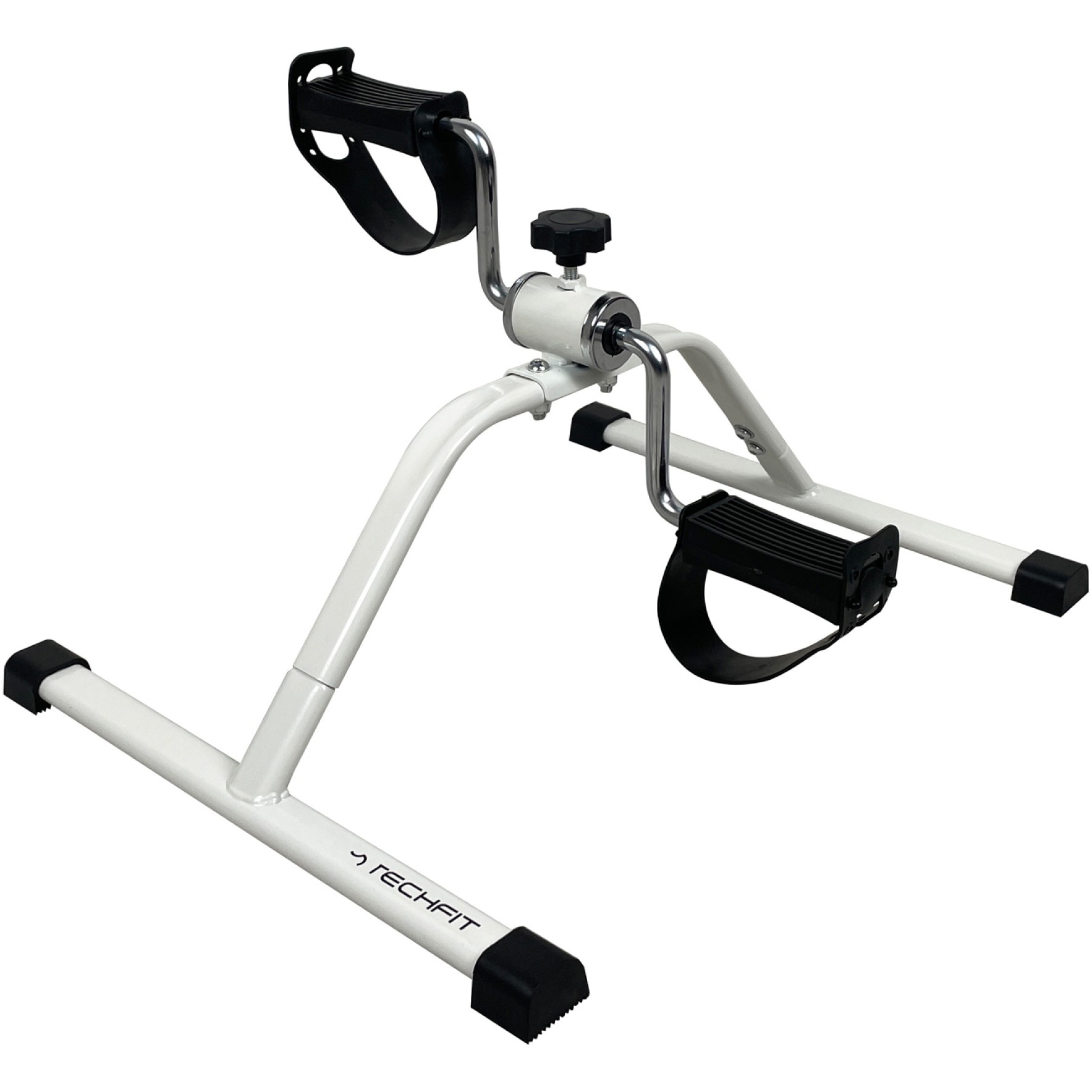 Fotografie Pedalier Techfit Simplu – mini bicicleta recuperare cu franare ajustabila, compacta si usoara (55x40x25 cm, 2.08 kg net), pentru antrenament brat/picior, ideal pentru sedentarism, varstnici si femei insarcinate