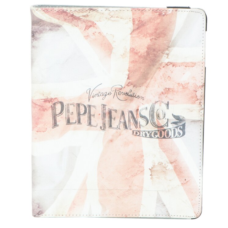Fotografie Pepe Jeans London Husa cu imprimeu cu steagul britanic pentru iPad Whisteley