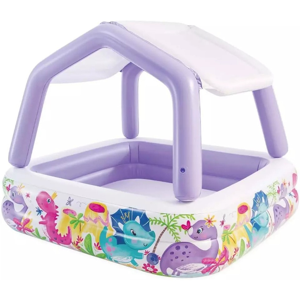 Fotografie Piscina gonflabila Intex - Sun shade, 157 x 157 x 122 cm