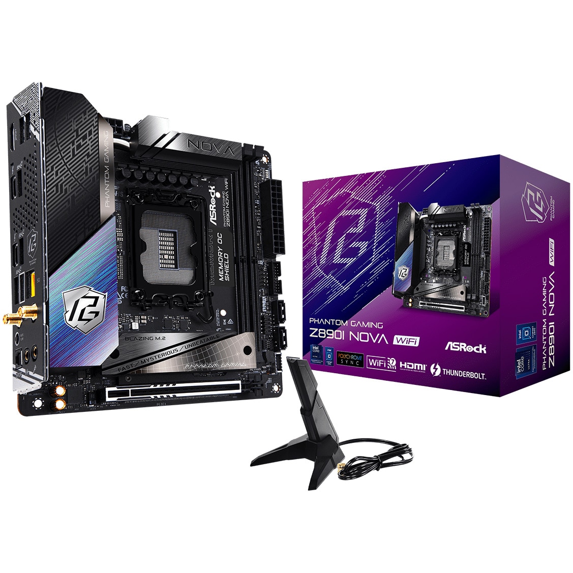 Fotografie Placa de Baza ASROCK Z890I NOVA WIFI, Socket LGA1851