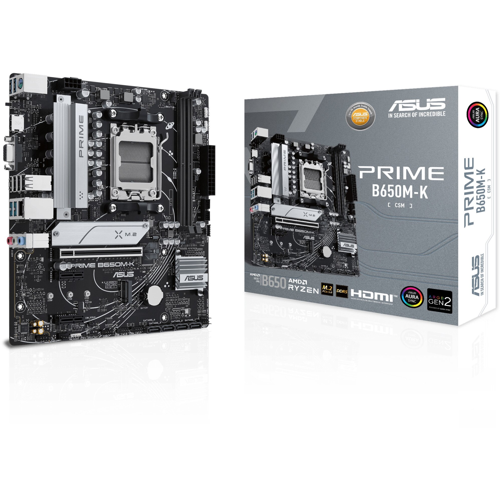Fotografie Placa de baza Asus Prime B650M-K, Socket AM5