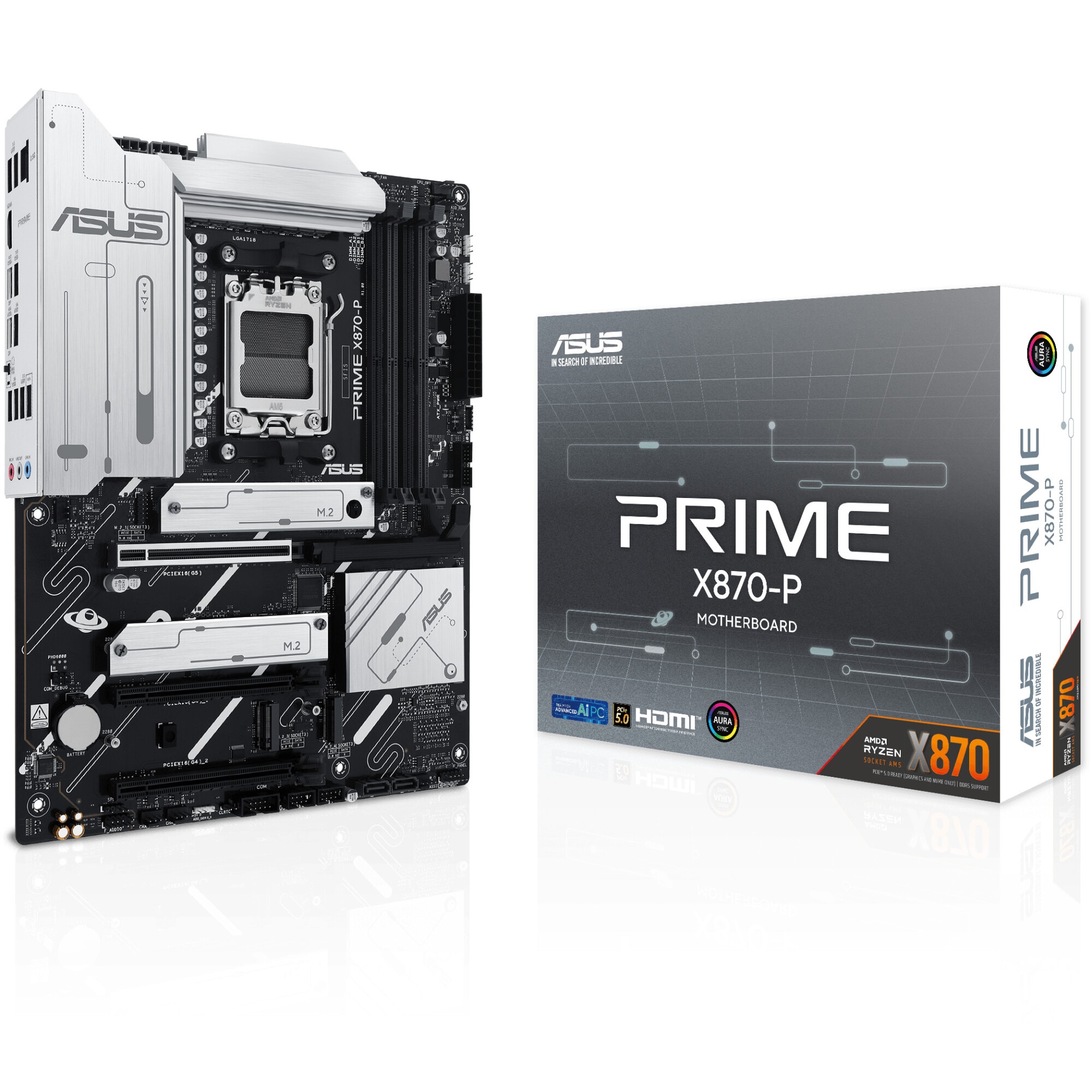 Fotografie Placa de baza ASUS PRIME X870-P, Socket AM5