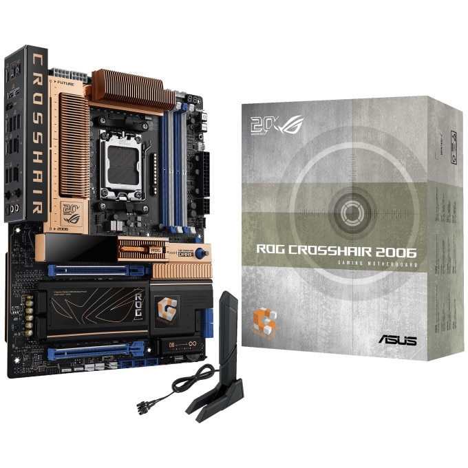 Fotografie Placa de baza Asus ROG CROSSHAIR 2006, AM5, DDR5, ATX, Negru, 90MB1PP0-M0EAY0
