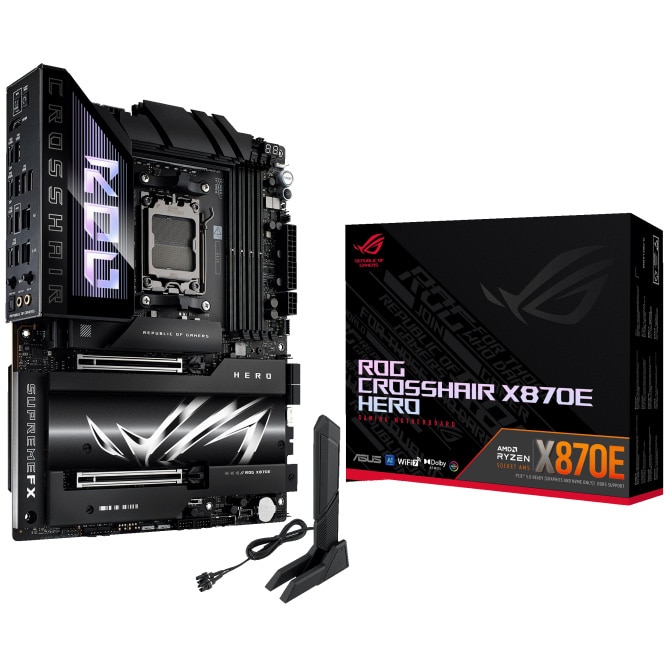 Fotografie Placa de baza ASUS ROG CROSSHAIR X870E HERO, Socket AM5