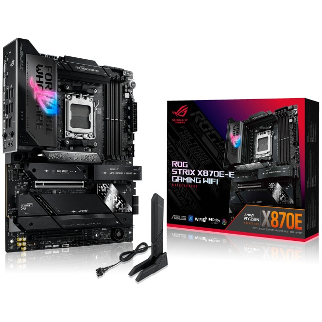 Fotografie Placa de baza ASUS ROG STRIX X870E-E GAMING WIFI, Socket AM5